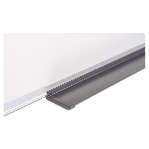Image of MasterVision® Value Melamine Dry Erase Board, 24" x 36", White Surface, Satin Aluminum Frame