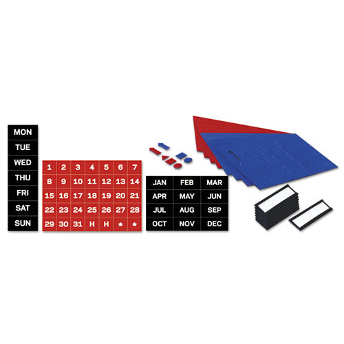 Image of MasterVision® Gridded Magnetic Steel Dry Erase Project Planning Board, 1" x 2" Cells, 72" x 48", White Surface, Satin Aluminum Frame
