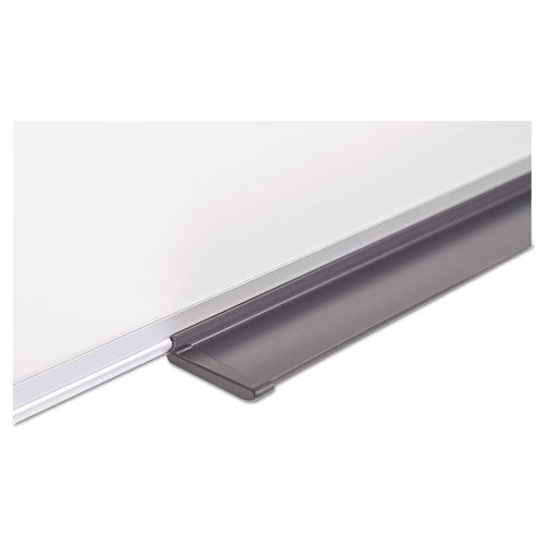 Image of MasterVision® Value Melamine Dry Erase Board, 36" x 48", White Surface, Satin Aluminum Frame