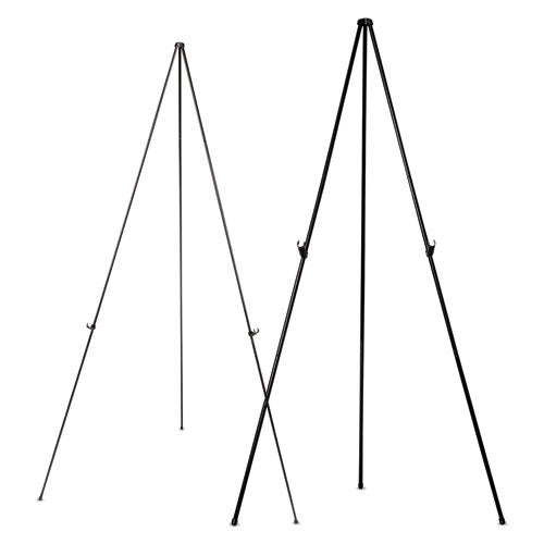Image of MasterVision® Instant Easel, 61.5" High, Black, Steel, Lightweight
