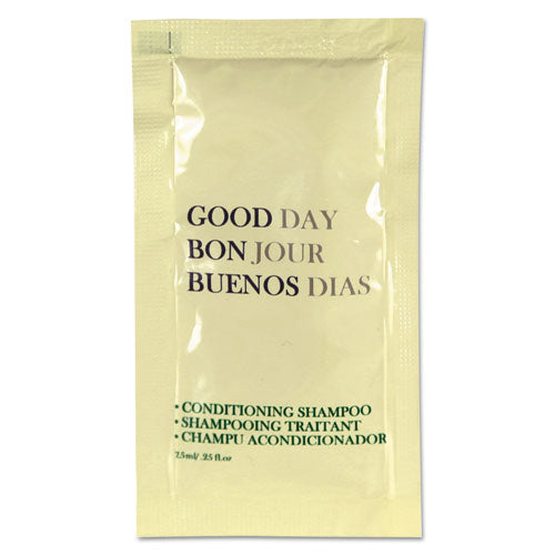 Image of Good Day Conditioning Shampoo, Fresh Scent, 0.25 oz, 500/Carton
