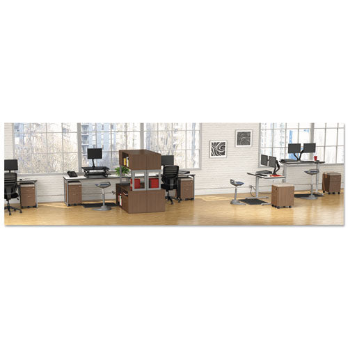 Image of Alera® Reversible Laminate Table Top, Rectangular, 71.5w X 23.63d, White/gray