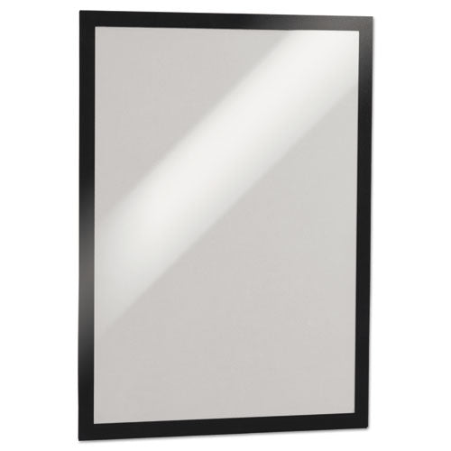 Image of Durable® Duraframe Sign Holder, 11 X 17, Black Frame, 2/pack