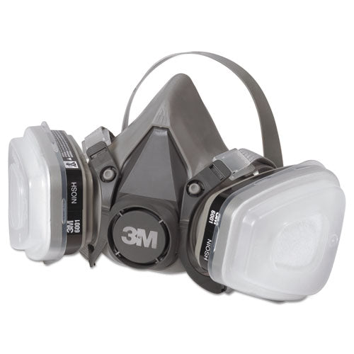 Image of 3M Half Facepiece Paint Spray/pesticide Respirator, Large