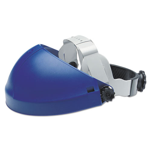 Image of 3M Tuffmaster Deluxe Headgear with Ratchet Adjustment, 8 x 14, Blue