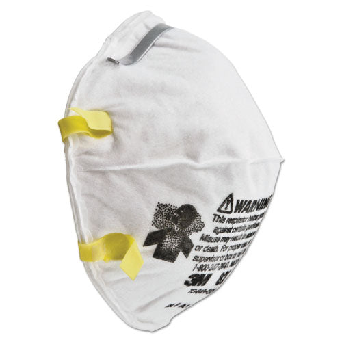 Image of 3M Lightweight Particulate Respirator 8210, N95, Standard Size, 20/Box