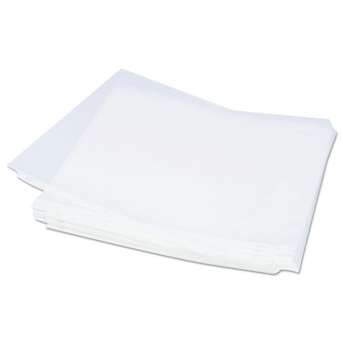 Image of Universal® Top-Load Poly Sheet Protectors, Nonglare, Economy, Letter, 200/box