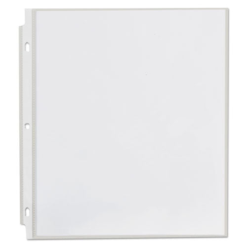 Image of Universal® Standard Sheet Protector, Economy, 8.5 x 11, Clear, 200/Box