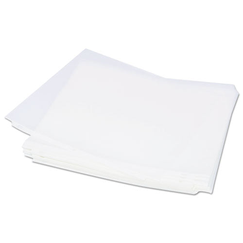 Image of Universal® Top-Load Poly Sheet Protectors, Heavy Gauge, Nonglare, Clear 50/pack
