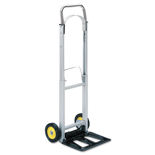 Image of Safco® HideAway Aluminum Hand Truck, 250 lb Capacity, 15.5 x 16.5 x 43.5, Aluminum