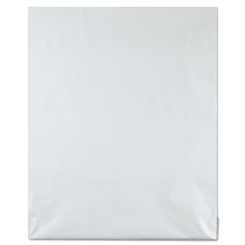 Image of Quality Park Redi-Strip Poly Mailer, #5 1/2, Square Flap with Perforated Strip, Redi-Strip Adhesive Closure, 14 x 17, White, 100/Pack