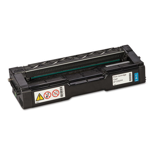 Image of Ricoh® 407654 Toner, 6,000 Page-Yield, Cyan