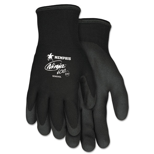 Image of MCR Safety Ninja Ice Gloves, Black, Large