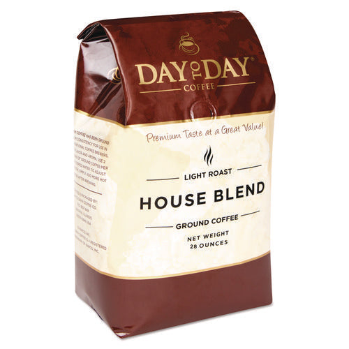 Image of Day to Day Coffee® 100% Pure Coffee, House Blend, Ground, 28 Oz Bag, 3/pack