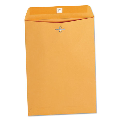 Image of Universal® Kraft Clasp Envelope, #75, Square Flap, Clasp/gummed Closure, 7.5 X 10.5, Brown Kraft, 100/box