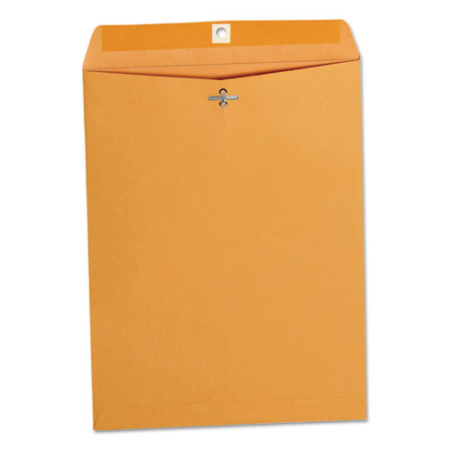 Image of Universal® Kraft Clasp Envelope, #93, Square Flap, Clasp/gummed Closure, 9.5 X 12.5, Brown Kraft, 100/box