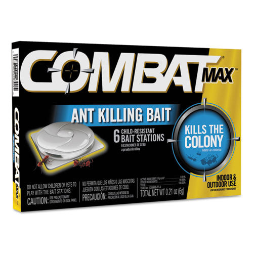 Image of Combat® Source Kill MAX Ant Killing Bait, 0.21 oz, 6/Box 12 Boxes/Carton