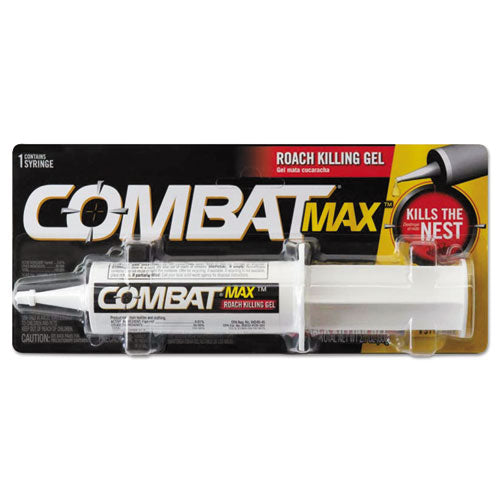Image of Combat® Source Kill Max Roach Killing Gel, 2.1 oz Syringe, 12/Carton