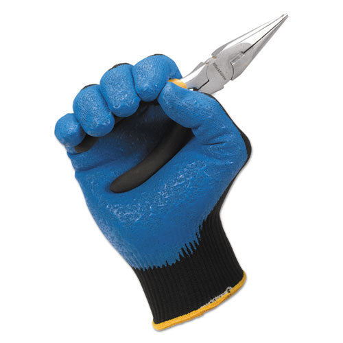 Image of KleenGuard G40 Foam Nitrile Coated Gloves, 250 mm Length, X-Large/Size 10, Blue, 12 Pairs