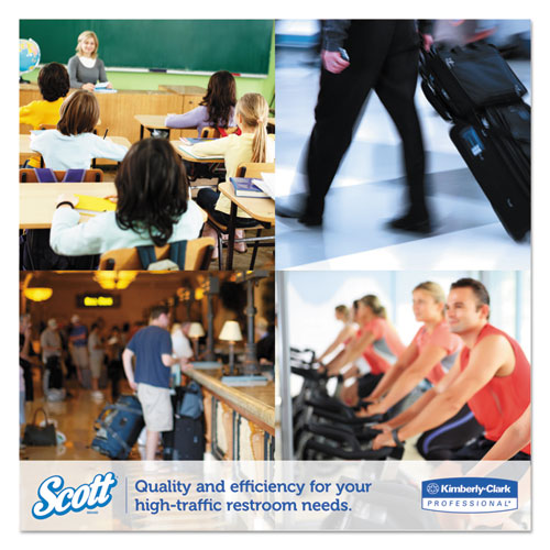 Image of Scott® Essential JRT Extra Long Bathroom Tissue, Septic Safe, 2-Ply, White, 3.55" x 2,000 ft, 6 Rolls/Carton