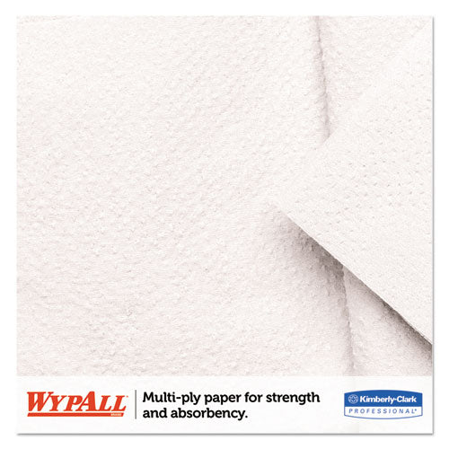 Image of WypAll® L20 Towels, BRAG Box, 12.5 x 16.8, Unscented, White, 176/Box
