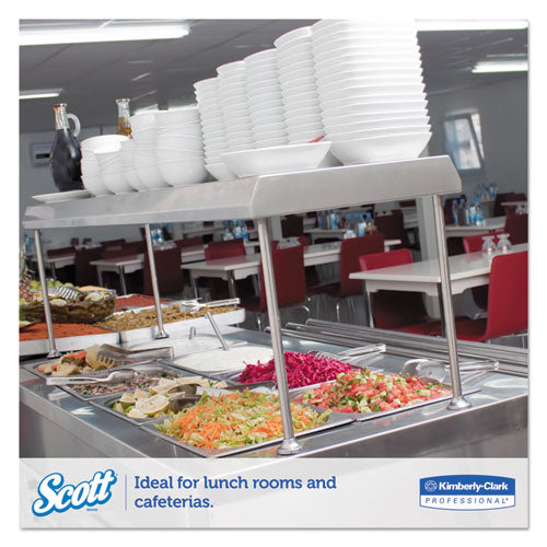 Image of Scott® Tall-Fold Dispenser Napkins, 1-Ply, 7 X 13.5, White, 500/pack, 20 Packs/carton