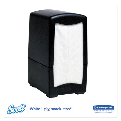Image of Scott® Tall-Fold Dispenser Napkins, 1-Ply, 7 X 13.5, White, 500/pack, 20 Packs/carton