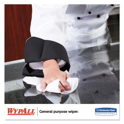 Image of WypAll® L20 Towels, BRAG Box, 12.5 x 16.8, Unscented, White, 176/Box