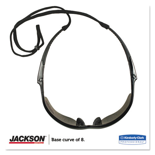 Image of KleenGuard Nemesis Readers Safety Glasses, Smoke Frame, Smoke Polycarbonate Lens