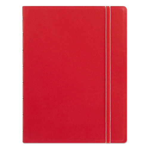 Image of Filofax® Notebook, 1-Subject, Medium/College Rule, Red Cover, (112) 8.25 x 5.81 Sheets