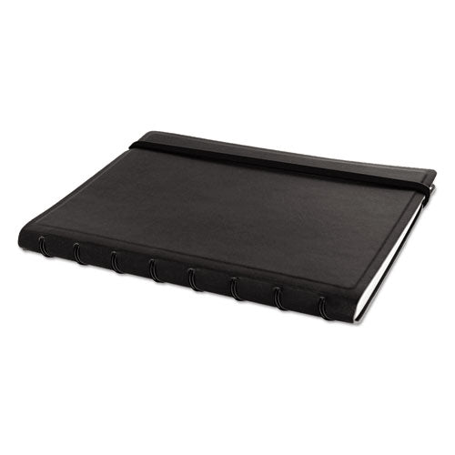 Image of Filofax® Notebook, 1-Subject, Medium/College Rule, Black Cover, (112) 8.25 x 5.81 Sheets