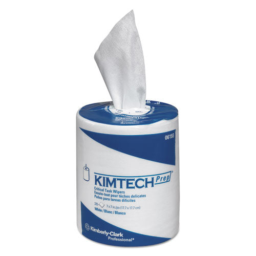 Image of Kimtech Scottpure Wipers, 1/4 Fold, 12 X 15, White, 100/box, 4/carton