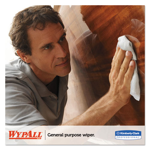 Image of WypAll® L40 Towels, Dry Up Towels, 19.5 x 42, White, 200 Towels/Roll