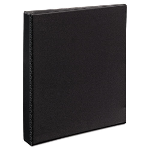 Image of Avery® Heavy-Duty View Binder With Durahinge And One Touch Ezd Rings, 3 Rings, 1" Capacity, 11 X 8.5, Black