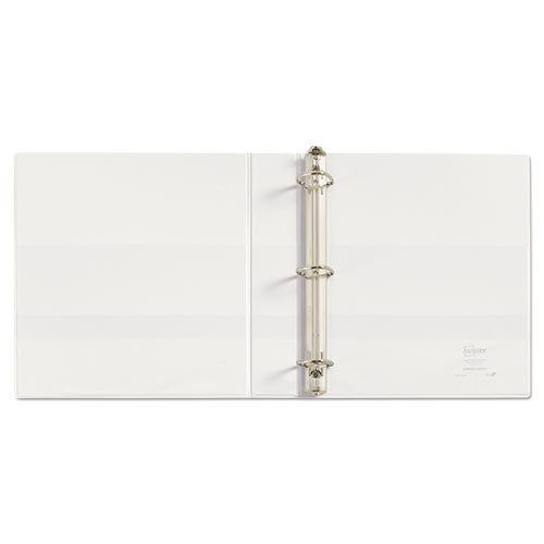 Image of Avery® Durable View Binder With Durahinge And Ezd Rings, 3 Rings, 1.5" Capacity, 11 X 8.5, White, (9401)