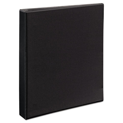 Image of Avery® Durable View Binder With Durahinge And Ezd Rings, 3 Rings, 1" Capacity, 11 X 8.5, Black, (9300)