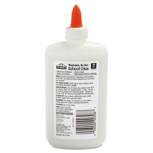 Image of Elmer's® Washable School Glue, 7.63 Oz, Dries Clear