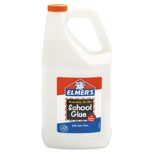 Image of Elmer's® Washable School Glue, 1 Gal, Dries Clear