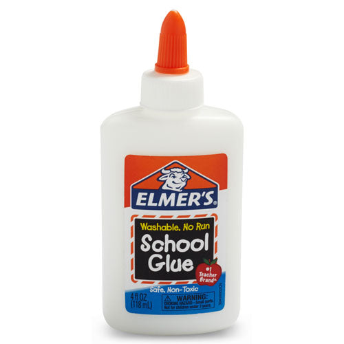 Image of Elmer's® Washable School Glue, 4 Oz, Dries Clear