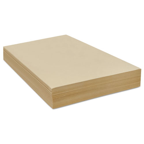 Image of Pacon® Cream Manila Drawing Paper, 50 lb Cover Weight, 18 x 24, Cream Manila, 500/Pack