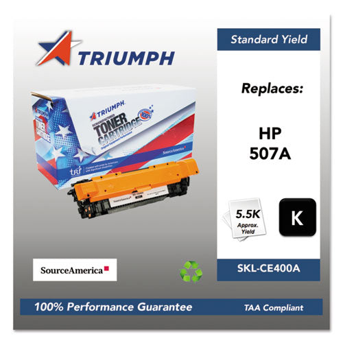 Image of 751000nsh1278 Remanufactured Ce400a (507a) Toner, 5,500 Page-Yield, Black