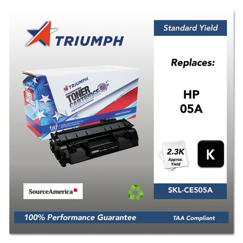 Image of 751000nsh0966 Remanufactured Ce505a (05a) Toner, 2,300 Page-Yield, Black