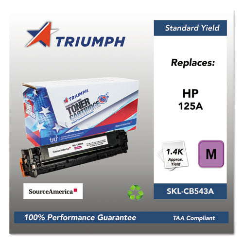 Image of 751000nsh0978 Remanufactured Cb543a (125a) Toner, 1,500 Page-Yield, Magenta