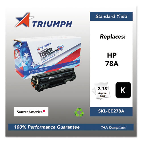 Image of 751000nsh1099 Remanufactured Ce278a (78a) Toner, 2,100 Page-Yield, Black