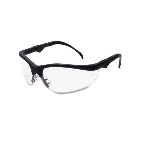 Image of MCR Safety Klondike Magnifier Glasses, 1.5 Magnifier, Clear Lens