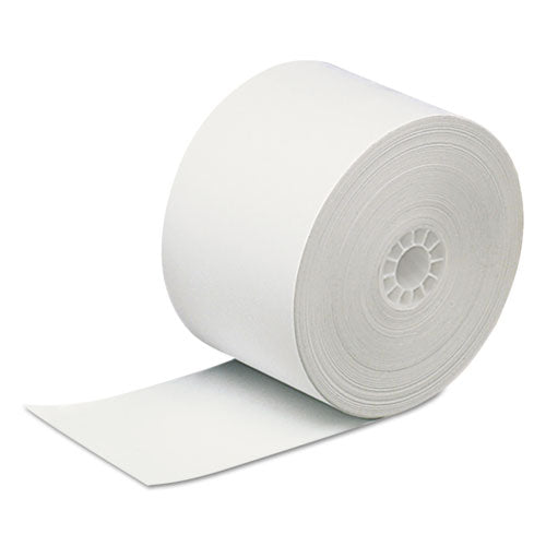 Image of Iconex Direct Thermal Printing Paper Rolls, 0.69" Core, 2.31" X 400 Ft, White, 12/carton