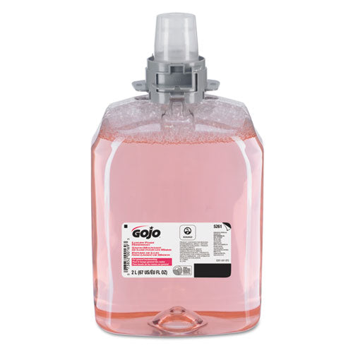 Image of GOJO® Luxury Foam Handwash Refill for FMX-20 Dispenser, Refreshing Cranberry Scent, 2,000 mL, 2/Carton
