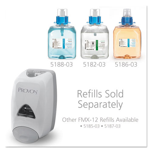 Image of PROVON® Fmx-12t Foam Soap Dispenser, 1,250 Ml, 6.25 X 5.12 X 9.88, Dove Gray