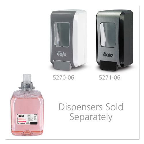 Image of GOJO® Luxury Foam Handwash Refill for FMX-20 Dispenser, Refreshing Cranberry Scent, 2,000 mL, 2/Carton