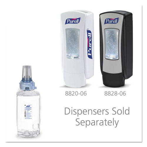 Image of PURELL® Advanced Hand Sanitizer Green Certified Foam Refill, For ADX-12 Dispensers, 1,200 mL, Fragrance-Free, 3/Carton